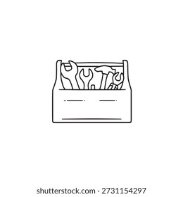 Toolbox Line Art Designs For Creative Projects