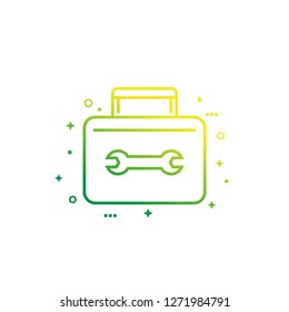 Toolbox line icon