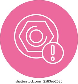 Toolbox Outline Circle Style Icon Design