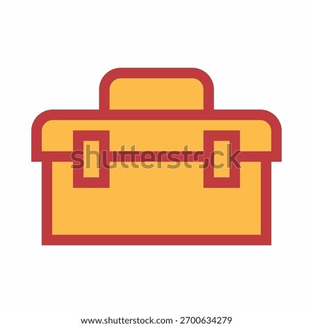Toolbox smart trendy vector gorgeous amazing design useful Illustration colorful background.eps