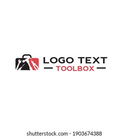 toolbox tool cabinet tool-chest equipment logo and icon