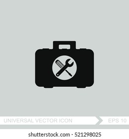 Toolbox vector icon.