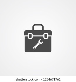 Toolbox vector icon sign symbol