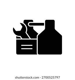 Toolbox Vector icon stock illustration