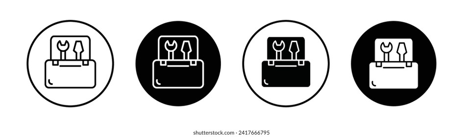 Toolbox Vektorgrafik Symbol Illustration.