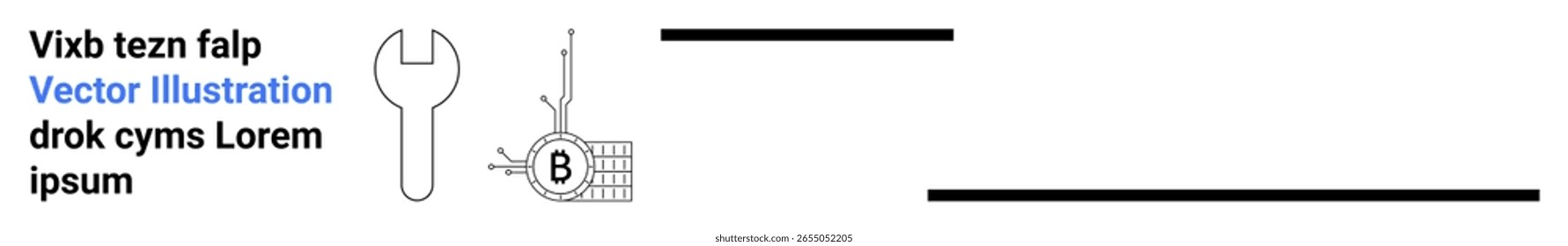 Caja de herramientas con llave y plano para proyectos de ingeniería mecánica y bricolaje. Ideal para tecnología, construcción, mantenimiento, reparación, industria, educación y Diseño gráfico. Página de destino