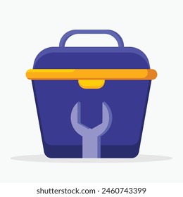 Icono de Toolkit. Subtable para colocar en la industria, la construcción, etc.