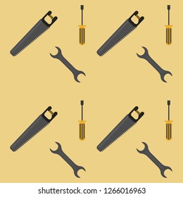 Tools background cartoons