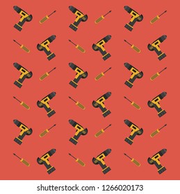 Tools background cartoons