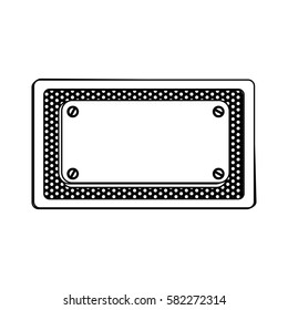 tools blank warnings icon, vector illustration image design