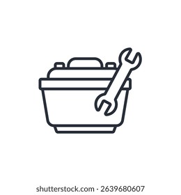 tools box icon collection .design style with background