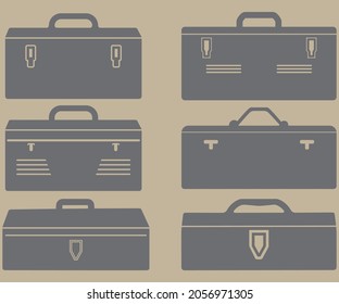 Tools box SVG, Tools box  Silhouette, Tools box Clipart, Tools box vector