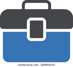 tools box vector glyph color icon