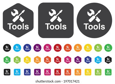 Tools Button 