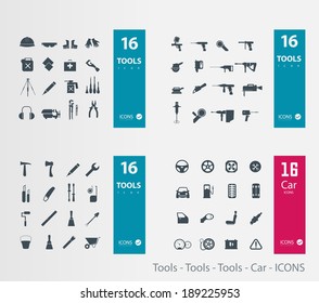 Tools - Tools - Tools - Car - ICONS