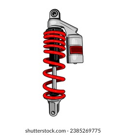 Tools and car spare parts vector