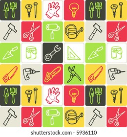 tools check pattern - others of same series : http://www.shutterstock.com/lightboxes.mhtml?lightbox_id=498955