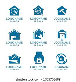 tools of construction logo design