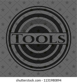 Tools dark badge