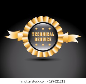 Tools design over black background, vector illustration