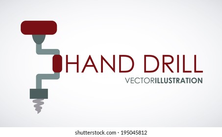 Tools design over gray background, vector illustration