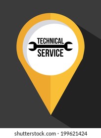 Tools design over gray background, vector illustration Tools design over gray background, vector illustration
