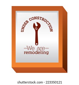 Tools design over gray background, vector illustration 