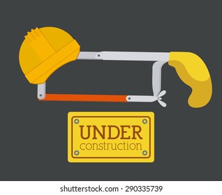 Tools design over grey background, vector illustration