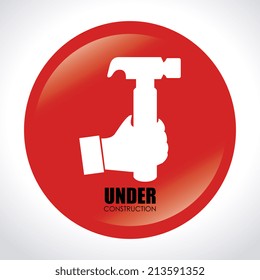 Tools design over white background, vector illustration