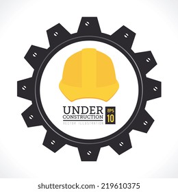 Tools design over white background, vector illustration