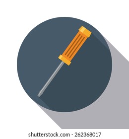 Tools design over white background, vector illustration.