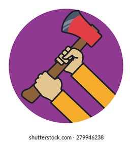 Tools design over white background, vector illustration.