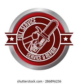 Tools design over white background, vector illustration