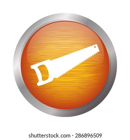Tools design over white background, vector illustration