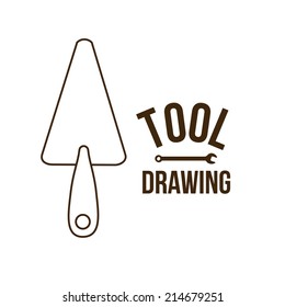 Tools design over white background,vector illustration