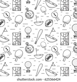 tools of different sports games background
