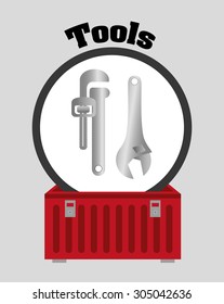 Tools digital design, vector illustration 10 eps graphic