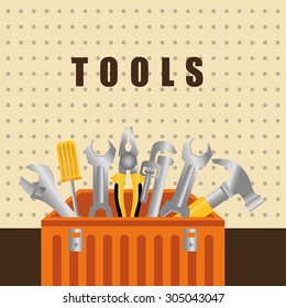 Tools digital design, vector illustration 10 eps graphic