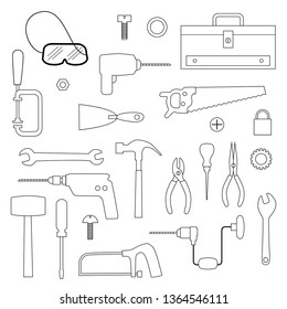 tools digital stamps