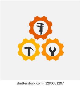 Tools and Gear Vector