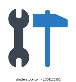 tools glyph double color