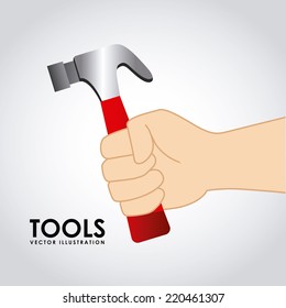 tools graphic design , vector illustration