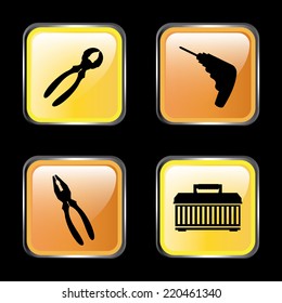 tools graphic design , vector illustration
