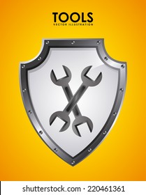 tools graphic design , vector illustration