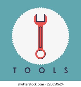 tools graphic design , vector illustration