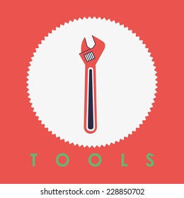 tools graphic design , vector illustration