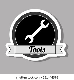 tools graphic design , vector illustration