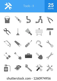 Tools Grey Icons