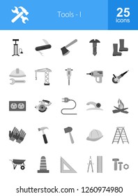 Tools Grey Icons