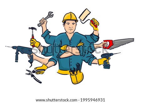 Similar – Image, Stock Photo jack of all trades